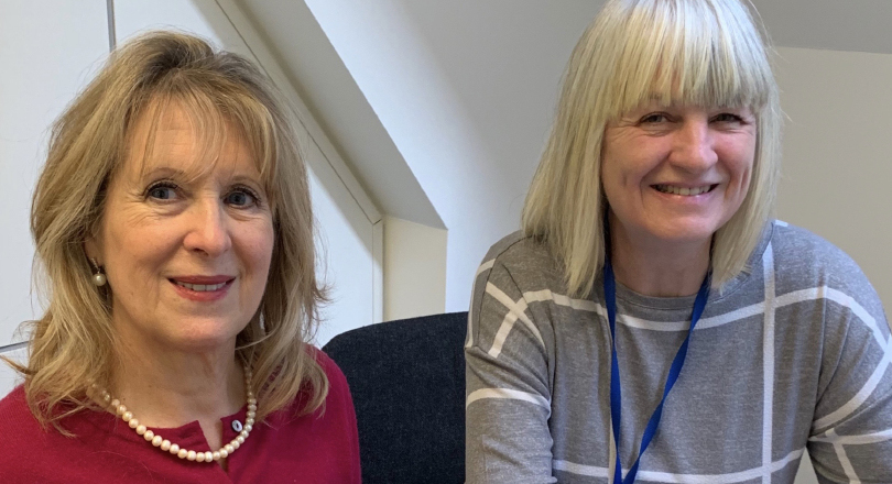 Linda Sohawon, Legal Officer, and Julie Flanagan, Assistant Secretary