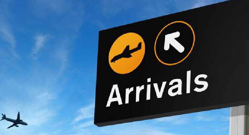 Airport arrivals